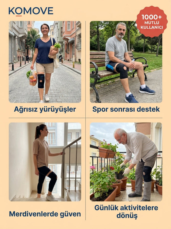 KOMOVE Menisküs Diz Desteği 5
