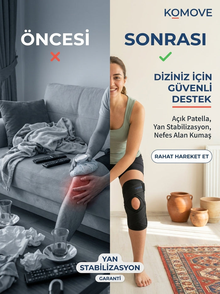 KOMOVE Menisküs Diz Desteği 7