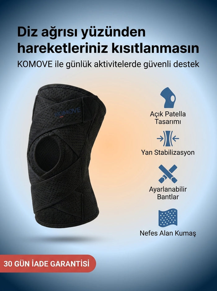 KOMOVE Menisküs Diz Desteği 8